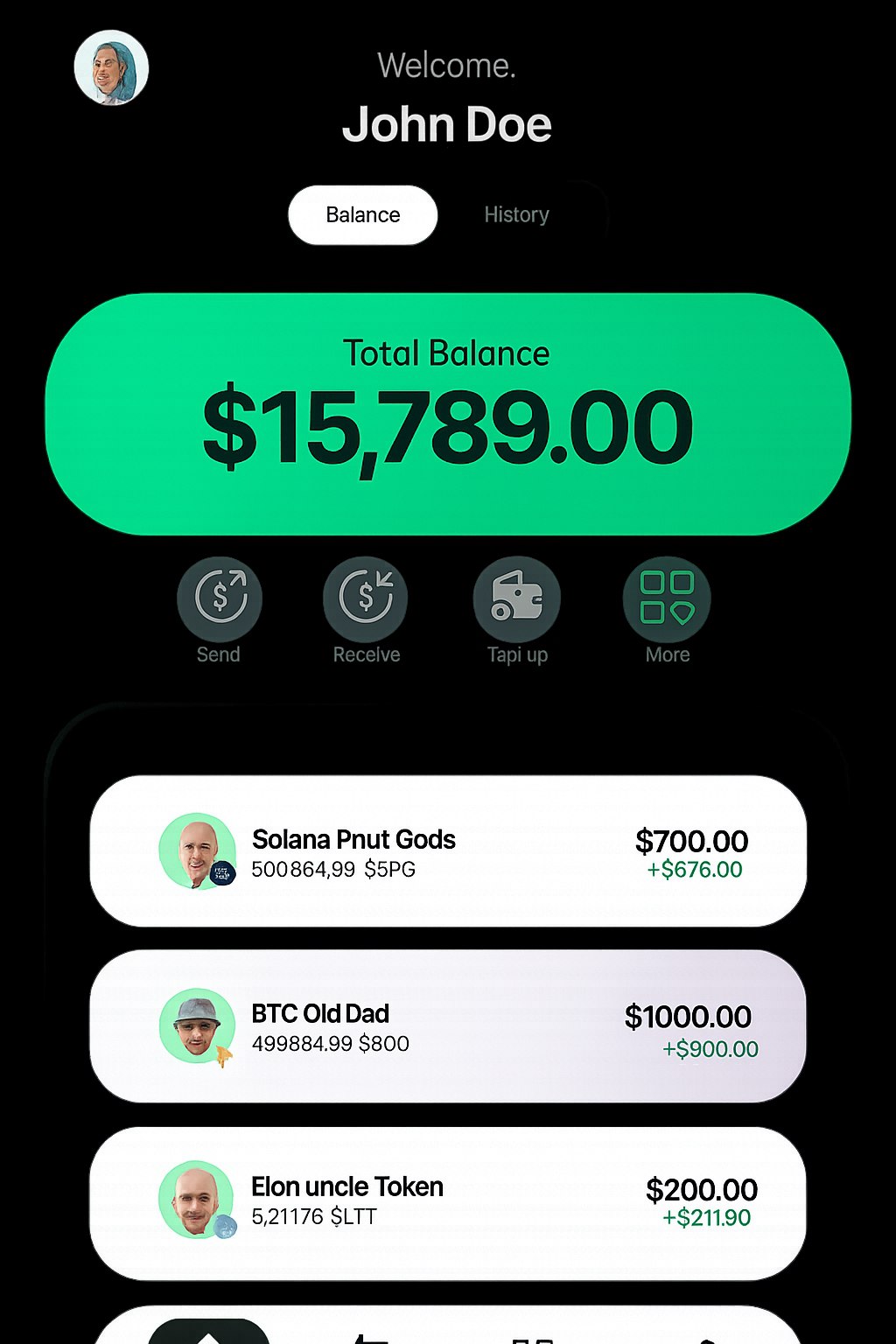 Wallet Preview